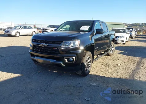 2022 Chevrolet Colorado 4Wd Short Box Z71 from USA, damaged, VIN 1GCGTDEN7N1137455